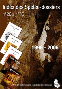 Index Spéléo-Dossiers n°26 à 35 (2006)